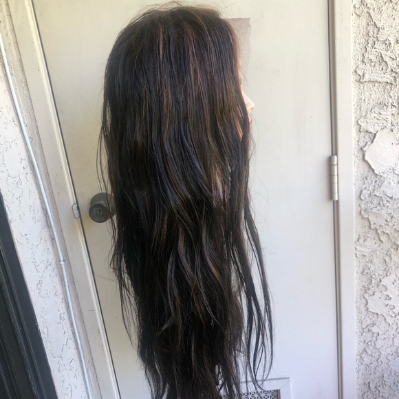 Full lace 26inch 100% human Slavic hair wig NWT? main image 11